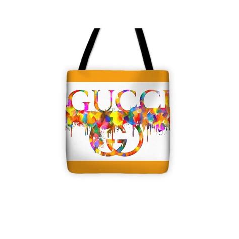 gucci paint splatter purse